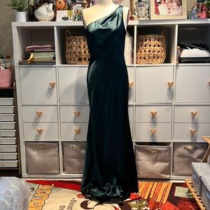 Jenny Yoo one shoulder dress